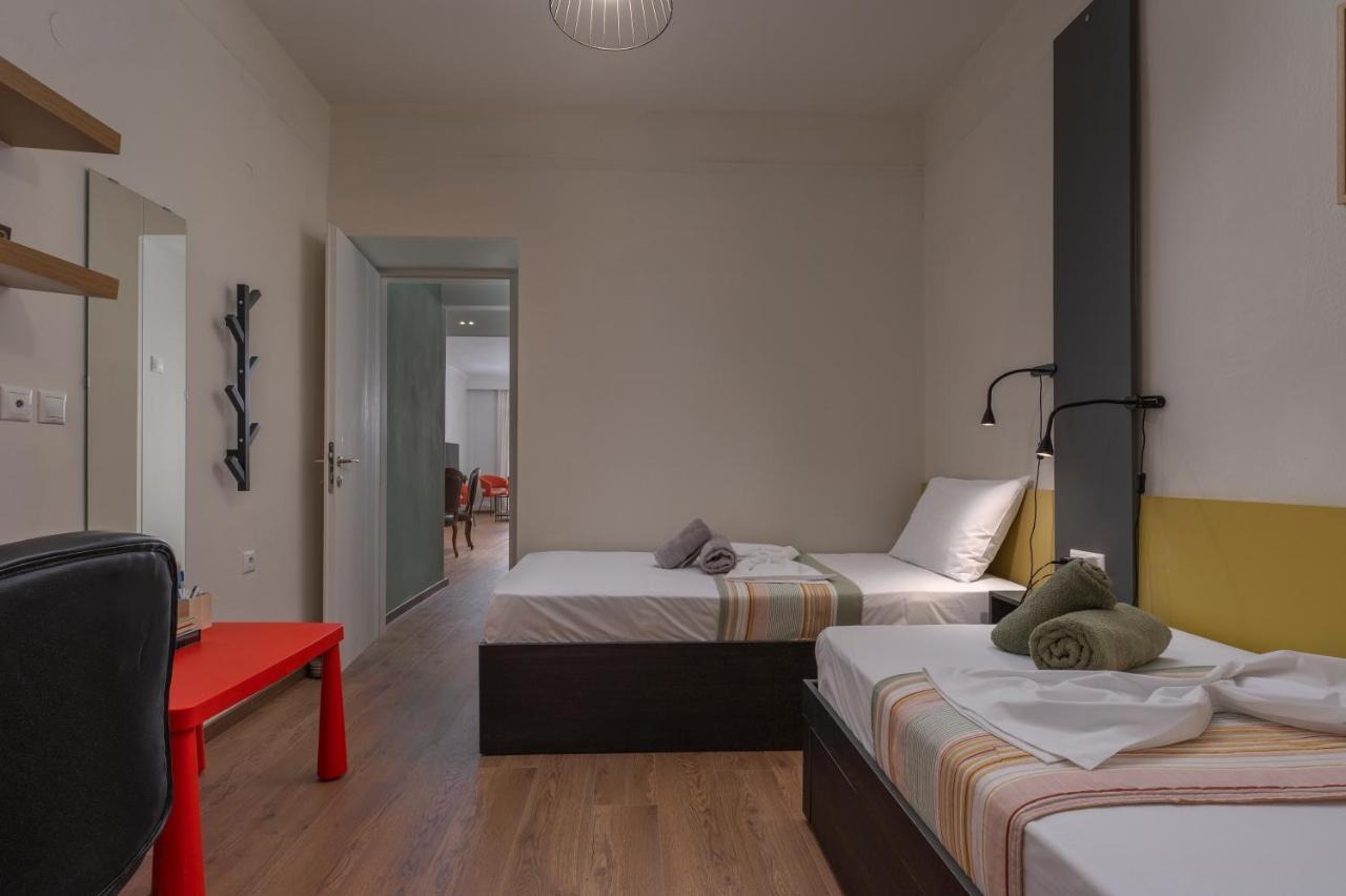 Estia Thessaloniki Apartment, Cozy, Spacious, Sunny, 2 Rooms-5 Beds Ngoại thất bức ảnh