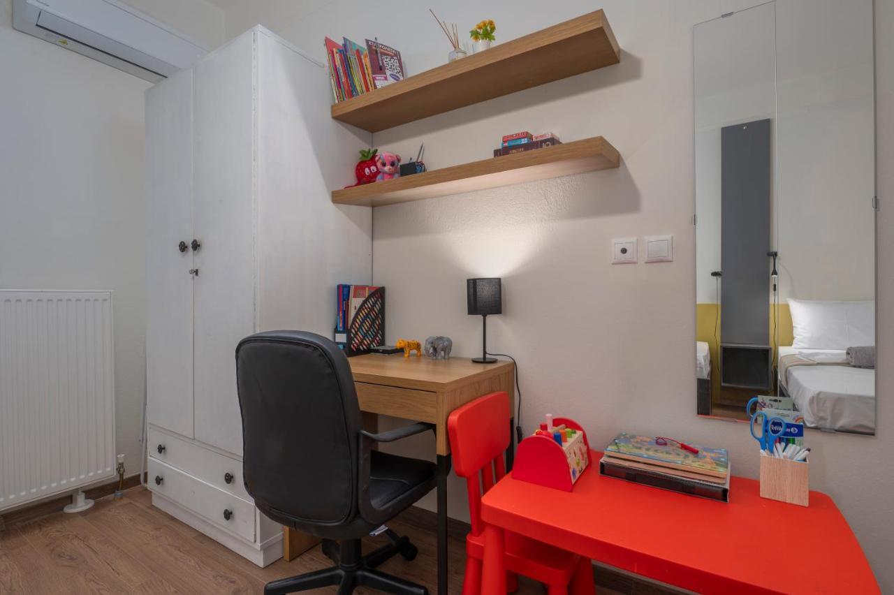 Estia Thessaloniki Apartment, Cozy, Spacious, Sunny, 2 Rooms-5 Beds Ngoại thất bức ảnh