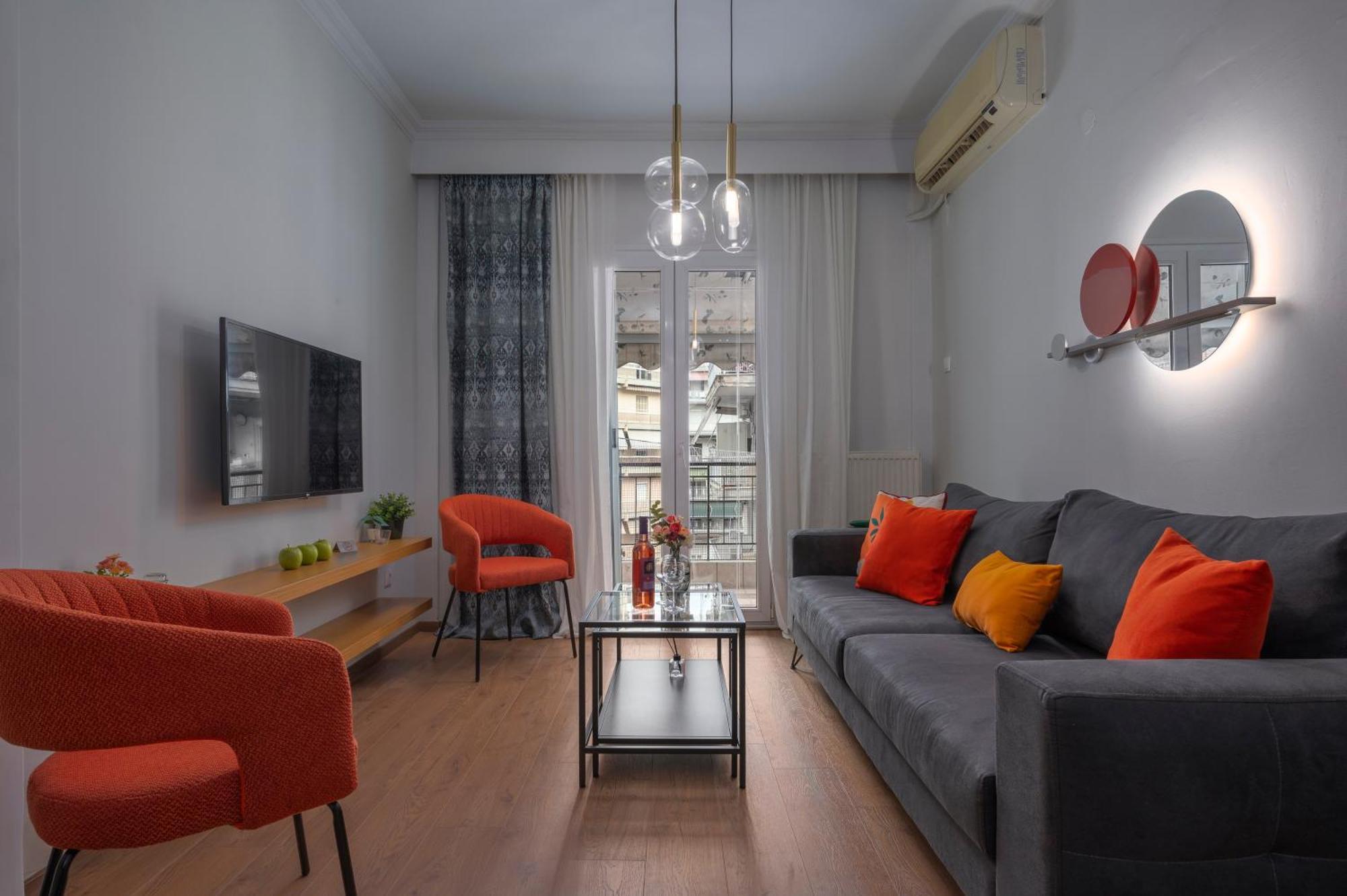 Estia Thessaloniki Apartment, Cozy, Spacious, Sunny, 2 Rooms-5 Beds Ngoại thất bức ảnh