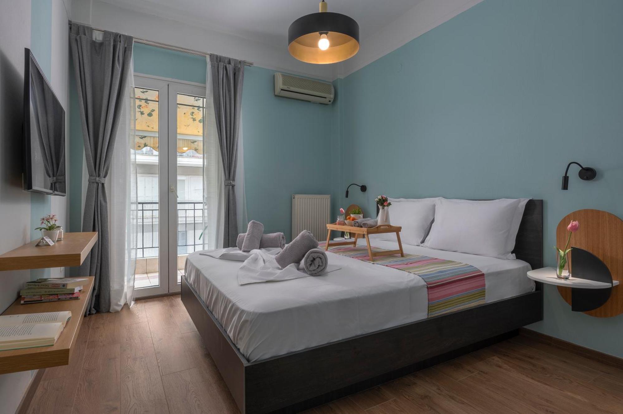 Estia Thessaloniki Apartment, Cozy, Spacious, Sunny, 2 Rooms-5 Beds Ngoại thất bức ảnh